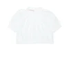MARNI T-shirt cropped con dettagli plissé | T-Shirts
