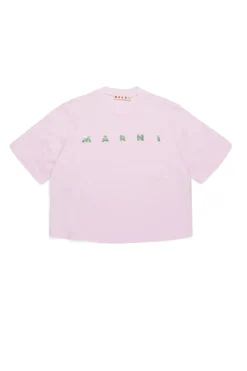 MARNI T-shirt cropped con logo | T-Shirts