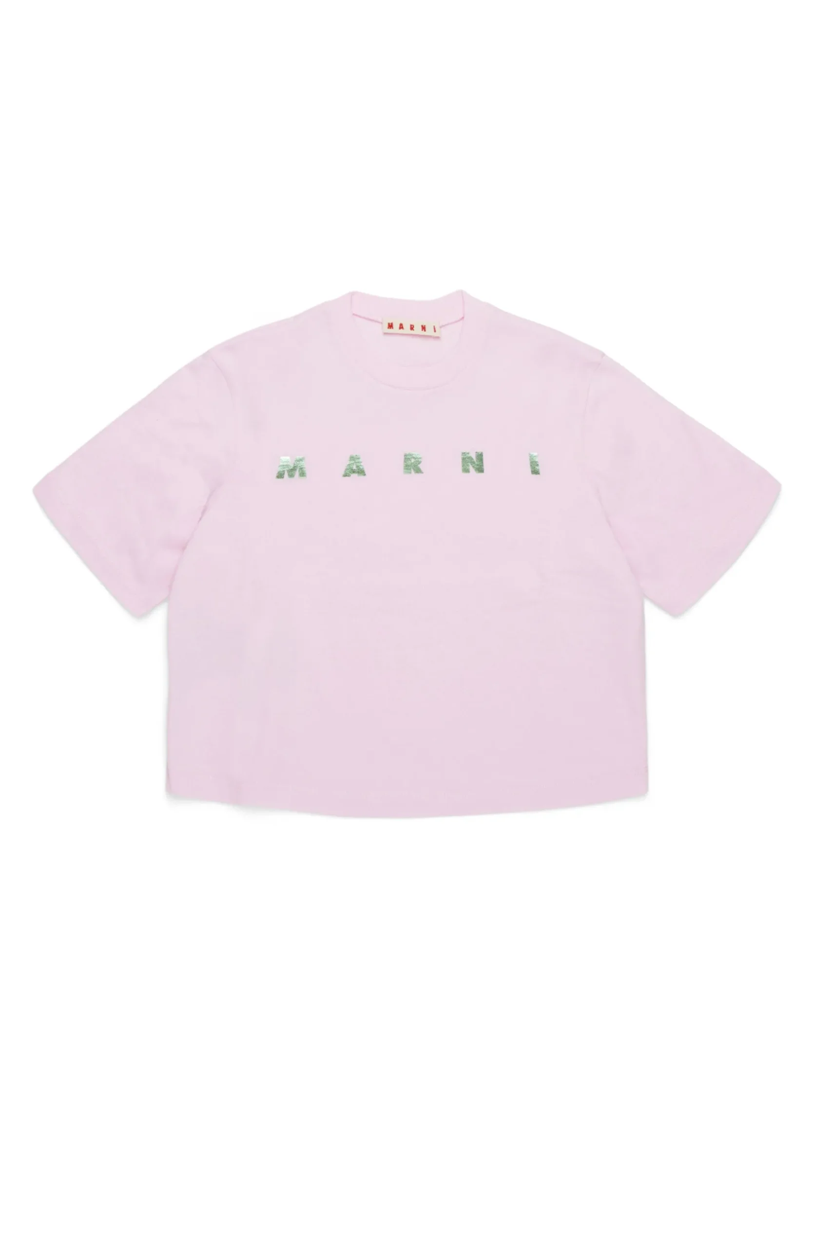 MARNI T-shirt cropped con logo | T-Shirts