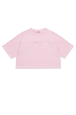 MARNI T-shirt cropped con logo | Bambino T-Shirts | Activewear