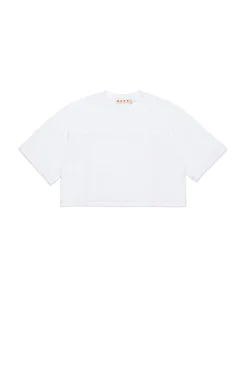 MARNI T-shirt cropped con logo | Bambino T-Shirts | Activewear