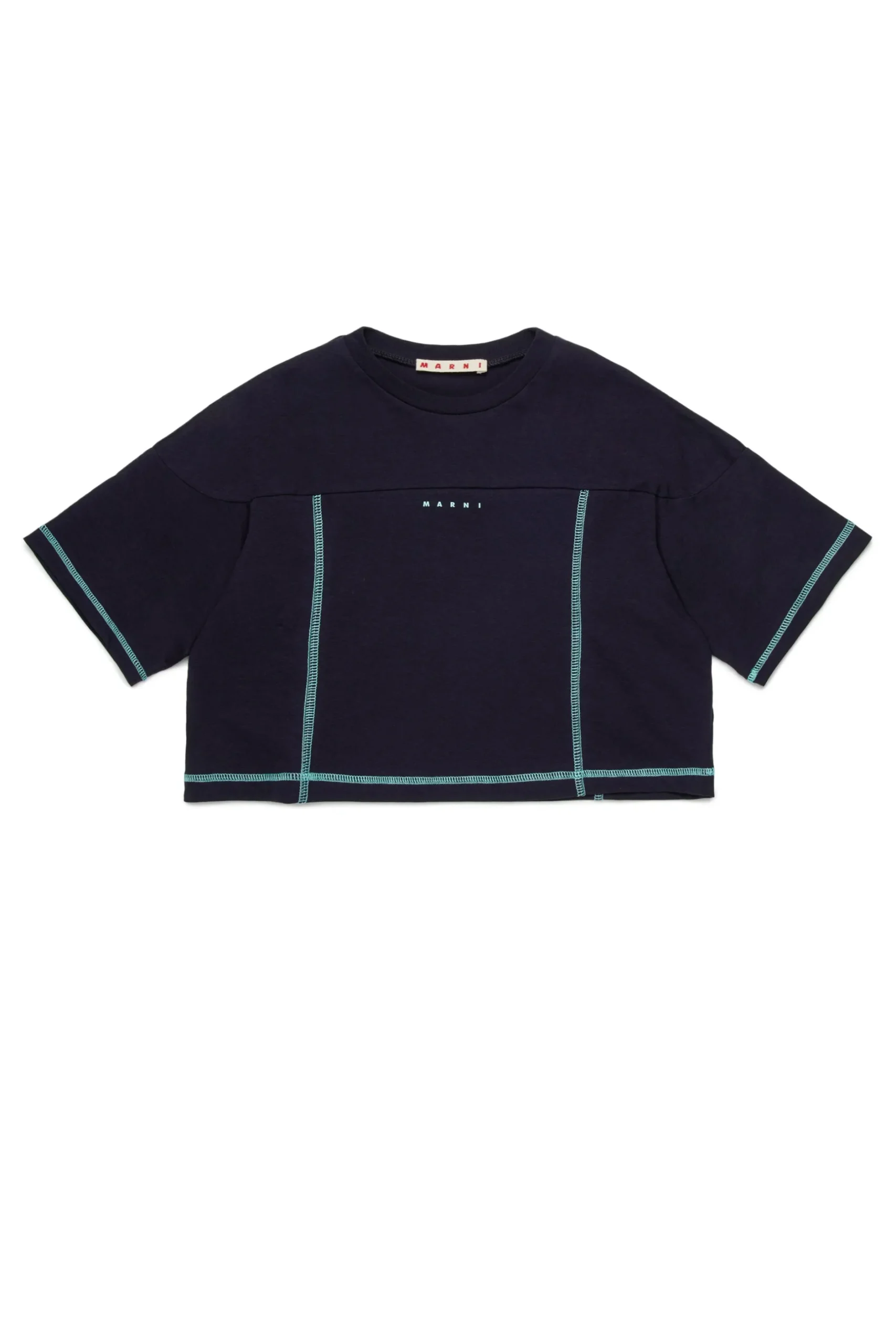 MARNI T-shirt cropped con logo | Bambino T-Shirts | Activewear