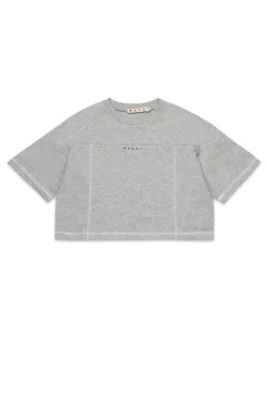 MARNI T-shirt cropped con logo | Bambino T-Shirts | Activewear