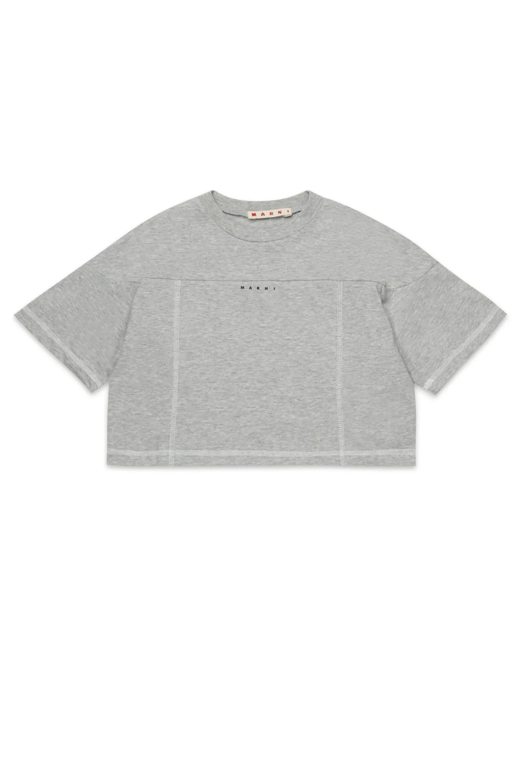 MARNI T-shirt cropped con logo | Bambino T-Shirts | Activewear