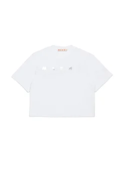 MARNI T-shirt cropped con logo | T-Shirts