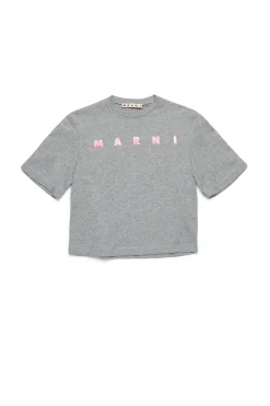 MARNI T-shirt cropped con logo | T-Shirts