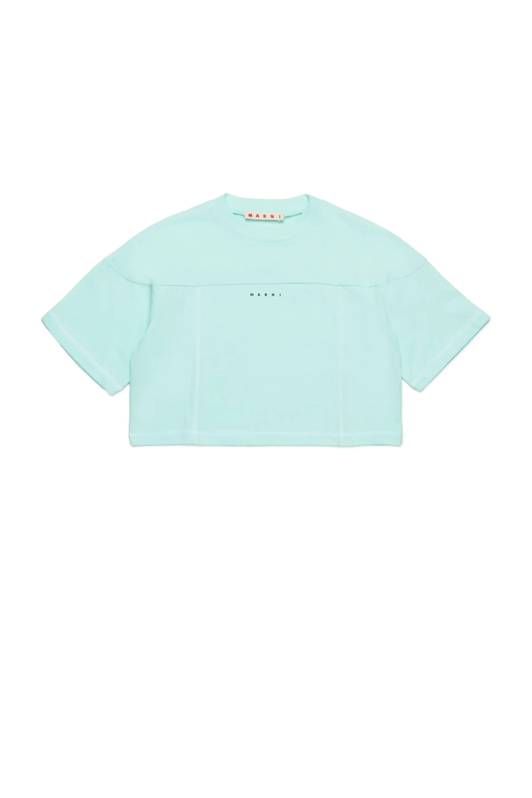 MARNI T-shirt cropped con logo | Bambino Activewear | Activewear