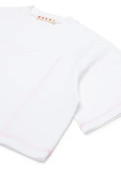 MARNI T-shirt cropped con logo | Bambino T-Shirts | Activewear