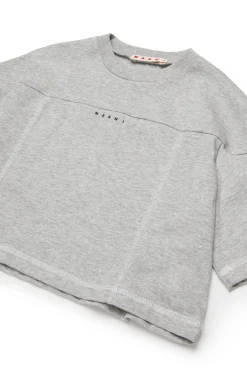 MARNI T-shirt cropped con logo | Bambino T-Shirts | Activewear