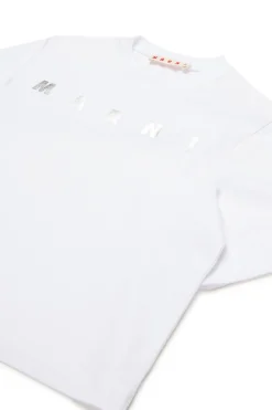 MARNI T-shirt cropped con logo | T-Shirts