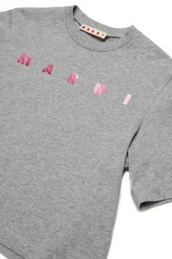 MARNI T-shirt cropped con logo | T-Shirts