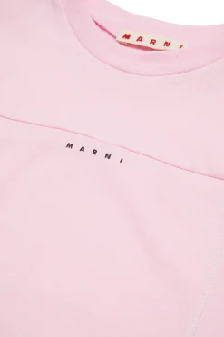 MARNI T-shirt cropped con logo | Bambino T-Shirts | Activewear