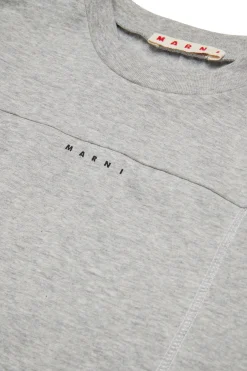 MARNI T-shirt cropped con logo | Bambino T-Shirts | Activewear