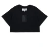 MM6 MAISON MARGIELA T-shirt cropped con logo istituzionale | Bambino T-Shirts | Logomania