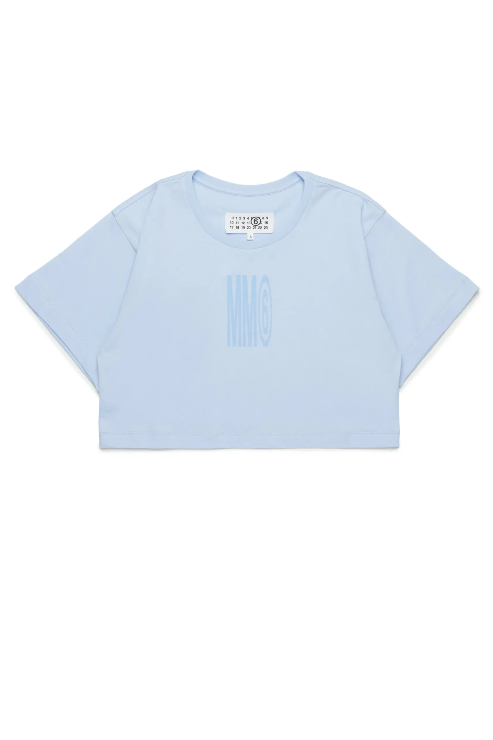 MM6 MAISON MARGIELA T-shirt cropped con logo istituzionale | Bambino T-Shirts | Logomania