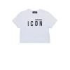 DSQUARED2 T-shirt cropped con logo ICON | Bambino T-Shirts | Activewear