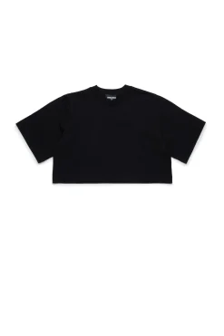 DSQUARED2 T-shirt cropped con logo Icon New Generation | T-Shirts