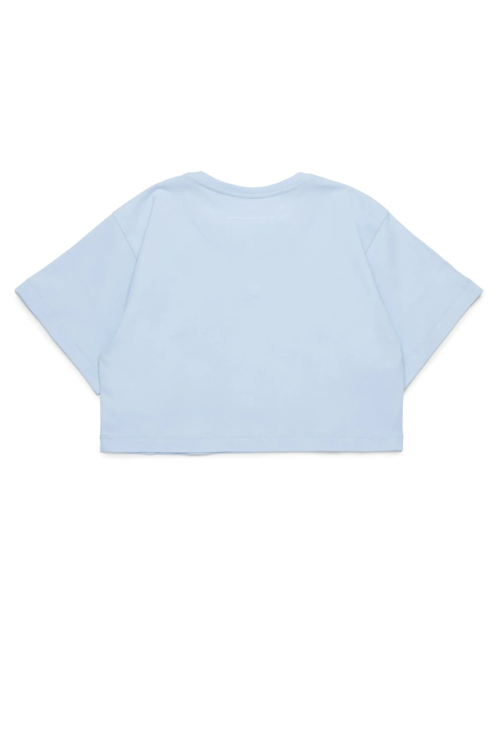 MM6 MAISON MARGIELA T-shirt cropped con logo istituzionale | Bambino T-Shirts | Logomania