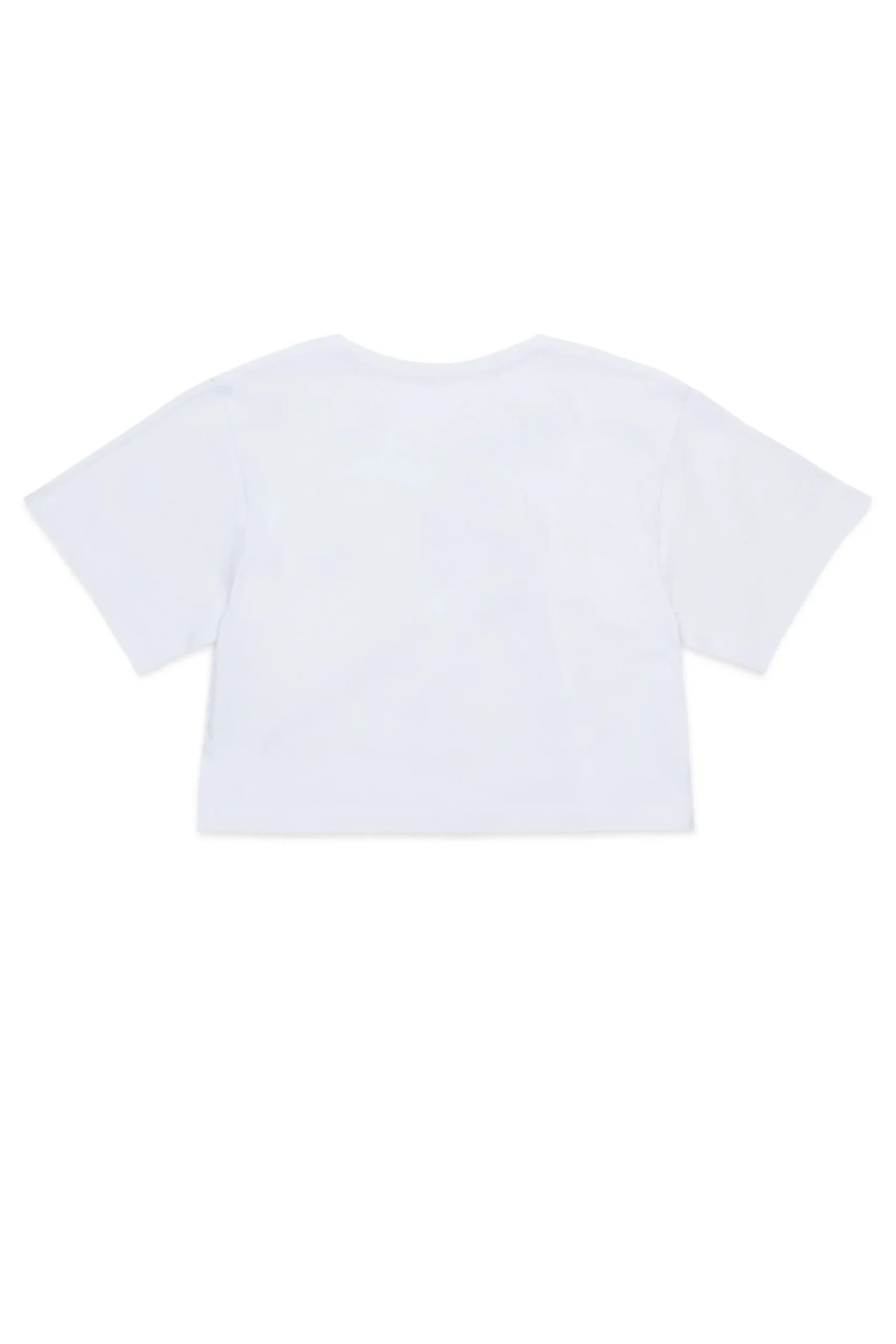 MM6 MAISON MARGIELA T-shirt cropped con logo istituzionale | Bambino T-Shirts | Logomania