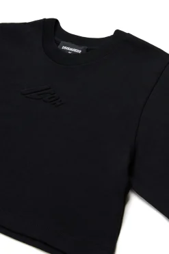 DSQUARED2 T-shirt cropped con logo Icon New Generation | T-Shirts