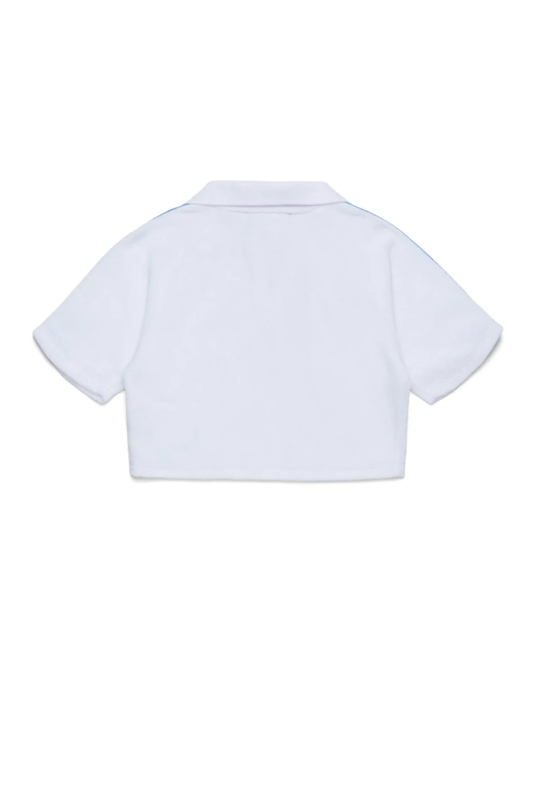 DSQUARED2 T-shirt cropped in ciniglia con nastro logato | Bambino T-Shirts | Swimwear