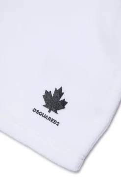 DSQUARED2 T-shirt cropped in ciniglia con nastro logato | Bambino T-Shirts | Swimwear