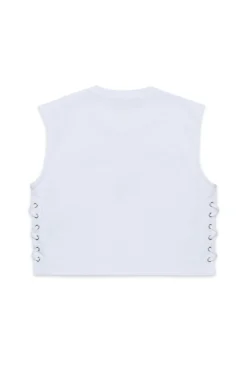 DSQUARED2 T-shirt cropped smanicata con logo | Bambino T-Shirts | Logomania