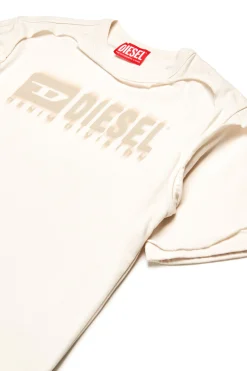 DIESEL T-shirt double layer effetto destroyed | Bambino Logomania | Logomania