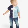 DIESEL T-shirt effetto sfumato con logo degradé | Bambino T-Shirt | Logomania