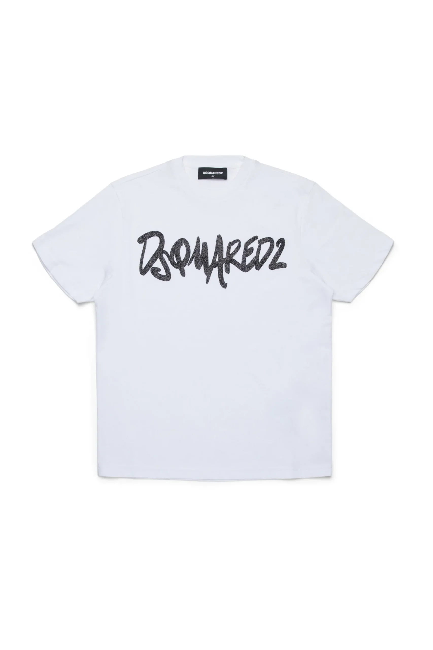 DSQUARED2 T-shirt evening con logo glitterato | Bambino T-Shirts | Logomania