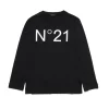 N°21 T-shirt girocollo in jersey con logo | Bambino T-Shirts | T-Shirts
