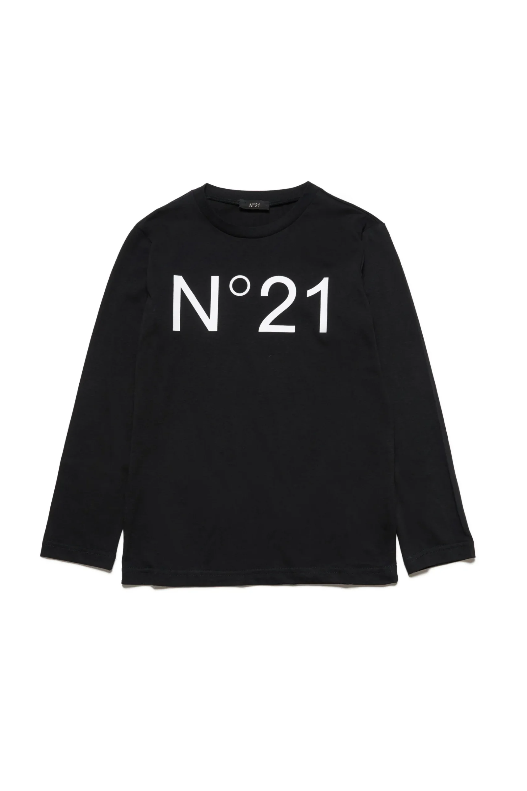 N°21 T-shirt girocollo in jersey con logo | Bambino T-Shirts | T-Shirts