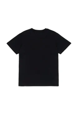 DSQUARED2 T-shirt girocollo in jersey di cotone biologico con logo | Bambino T-Shirts | T-Shirts