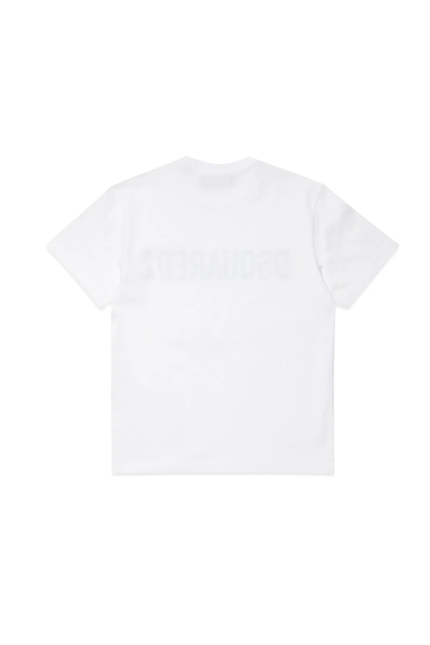 DSQUARED2 T-shirt girocollo in jersey di cotone biologico con logo | Bambino T-Shirts | T-Shirts