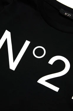 N°21 T-shirt girocollo in jersey con logo | Bambino T-Shirts | T-Shirts