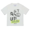 MYAR T-shirt in cotone deadstock con grafica Stand up | Bambino T-Shirts | T-Shirts