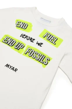 MYAR T-shirt in cotone deadstock con grafica Before | Bambino T-Shirts | T-Shirts