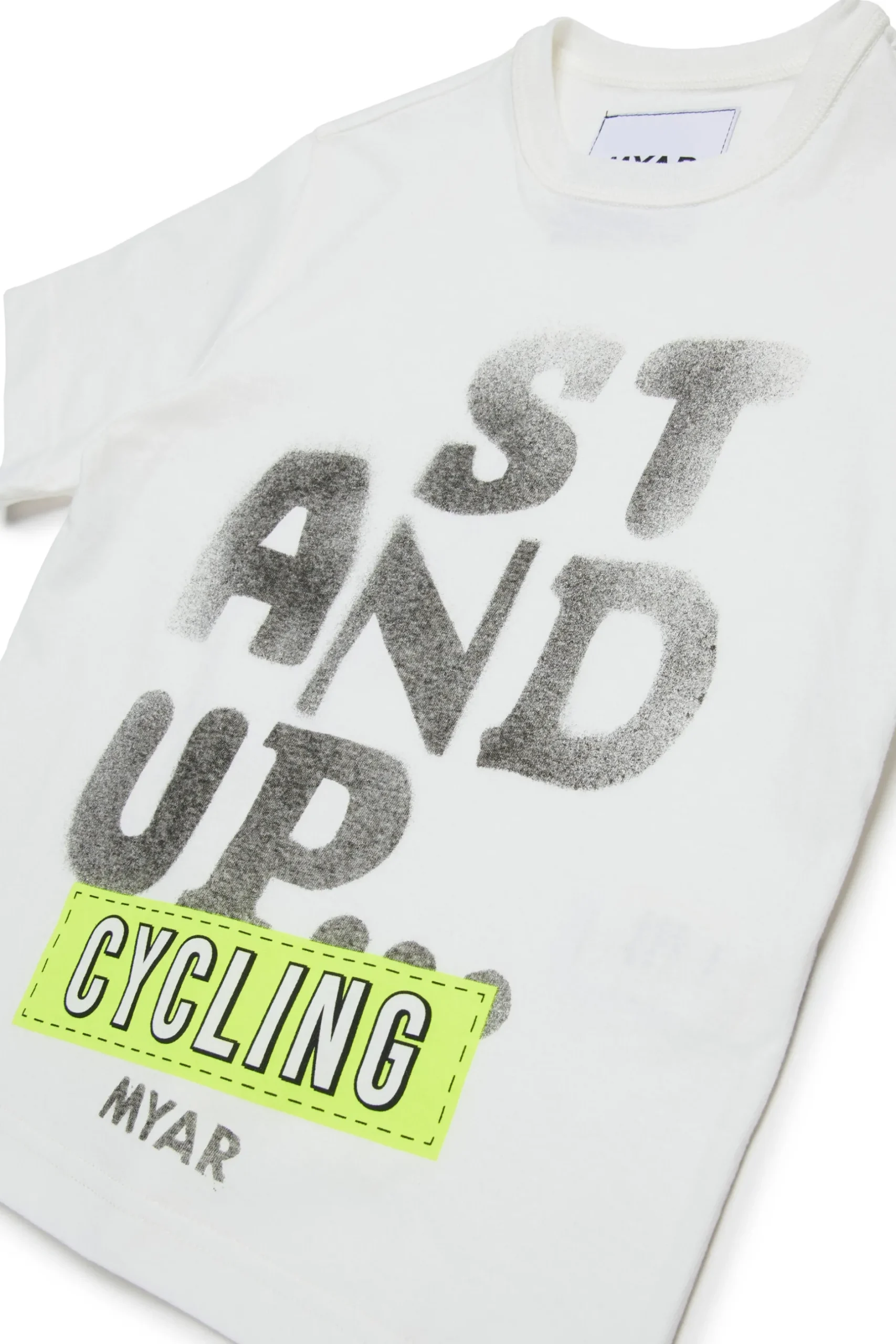 MYAR T-shirt in cotone deadstock con grafica Stand up | Bambino T-Shirts | T-Shirts
