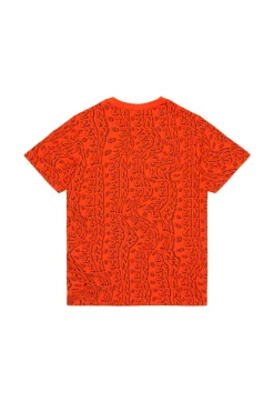 N°21 T-shirt in jersey allover Glitch | Bambino Logomania | Logomania