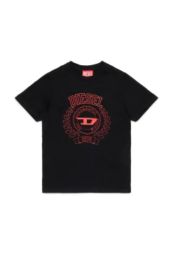 DIESEL T-shirt in jersey con logo | Bambino T-Shirts | T-Shirts