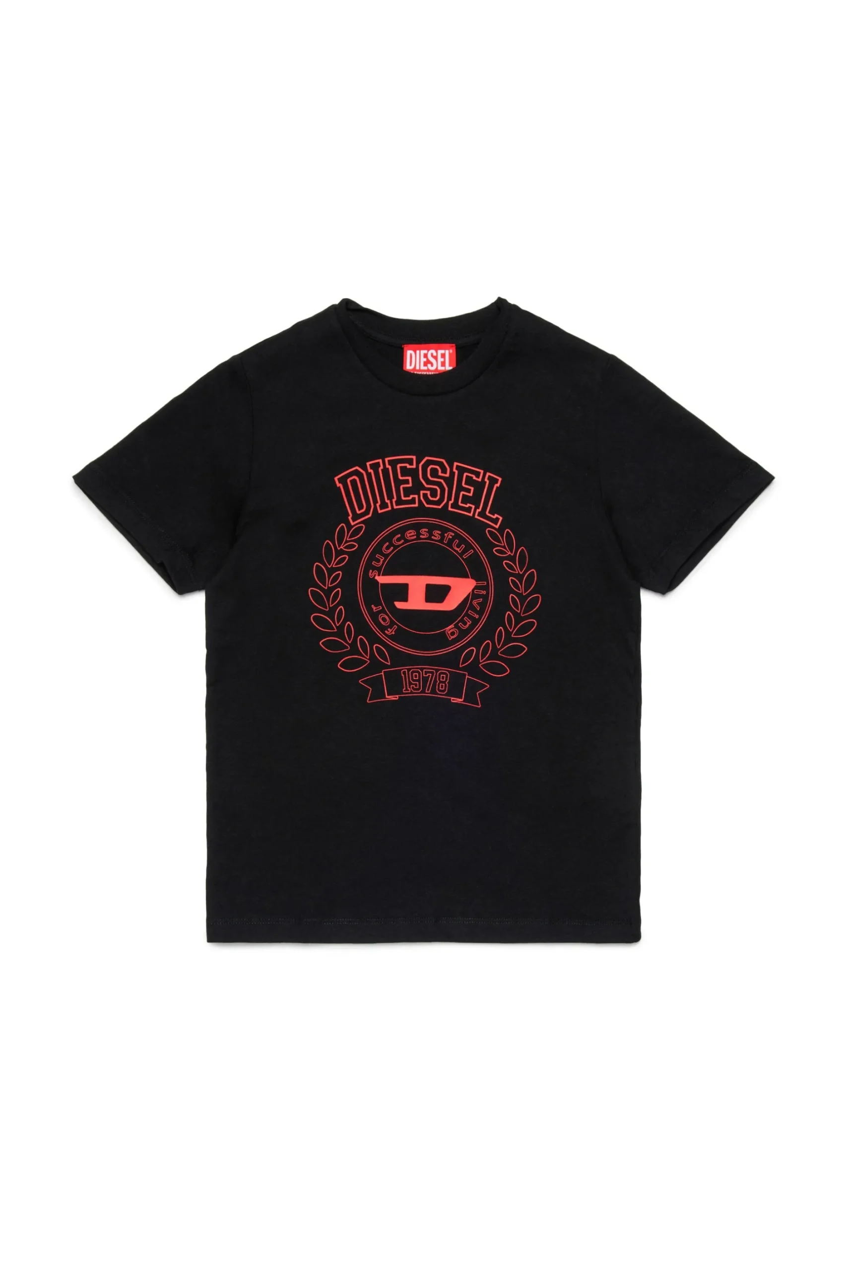 DIESEL T-shirt in jersey con logo | Bambino T-Shirts | T-Shirts