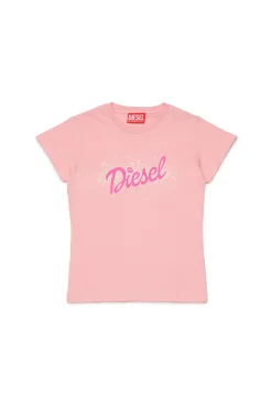 DIESEL T-shirt in jersey con logo | T-Shirts