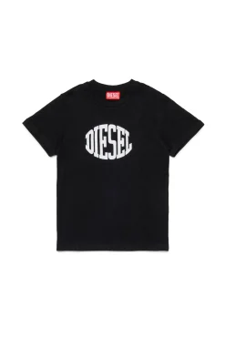 DIESEL T-shirt in jersey con logo | Bambino T-Shirts | T-Shirts