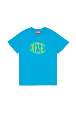 DIESEL T-shirt in jersey con logo | Bambino T-Shirts | T-Shirts