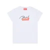 DIESEL T-shirt in jersey con logo glitter sovrapposto | T-Shirts