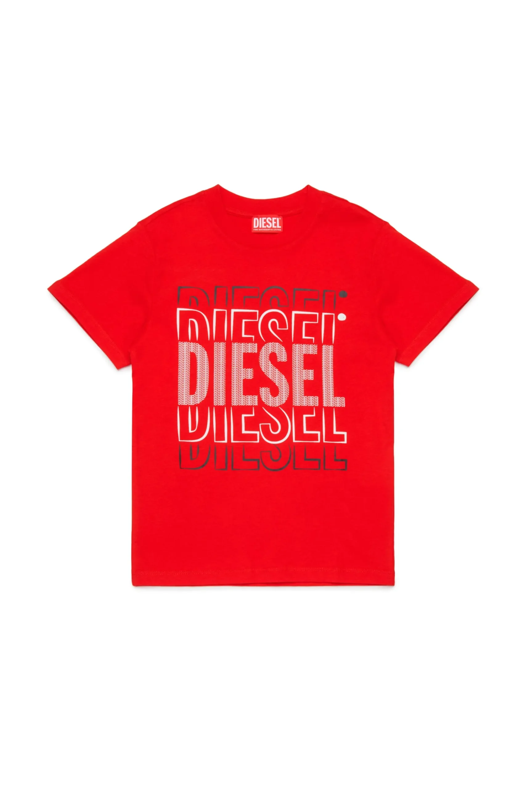 DIESEL T-shirt in jersey con logo | Bambino T-Shirts | T-Shirts