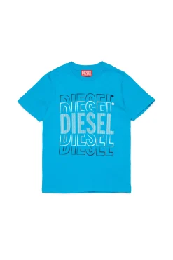 DIESEL T-shirt in jersey con logo | Bambino T-Shirts | T-Shirts