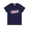 DIESEL T-shirt in jersey con logo | T-Shirts