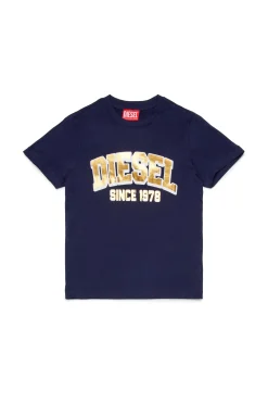 DIESEL T-shirt in jersey con logo | Bambino T-Shirts | T-Shirts