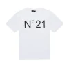 N°21 T-shirt in jersey con logo | Bambino T-Shirts | Activewear